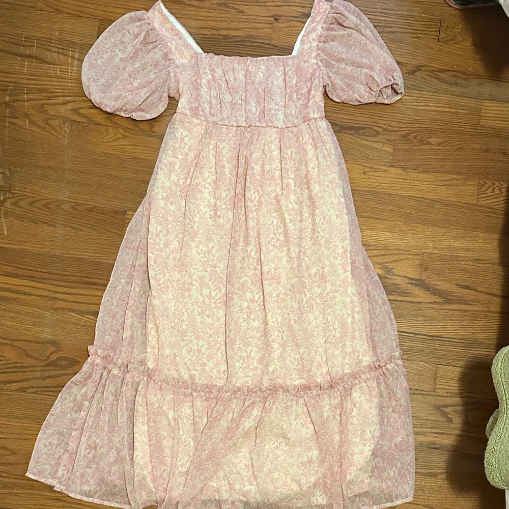 Maxi baby doll dress